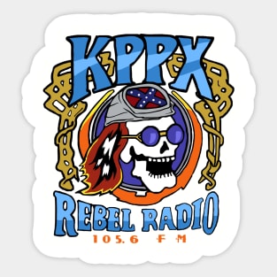 KPPX Rebel Radio Sticker